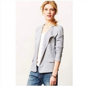 Anthropologie Saturday/Sunday Striped Terry Jacket